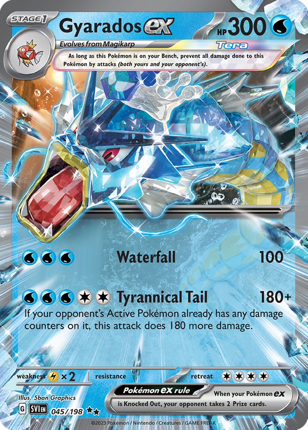 Gyarados ex (45/198) - Scarlet & Violet