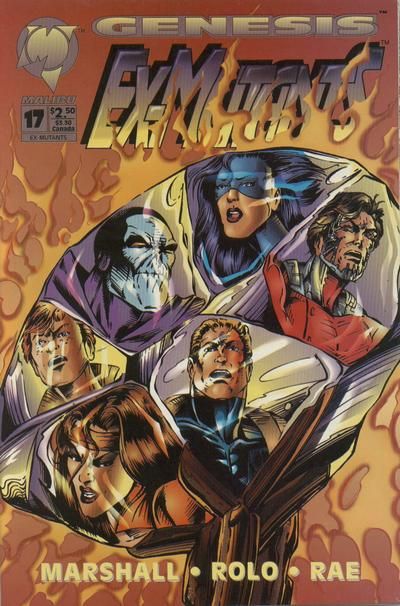 Ex-Mutants #17 Comic