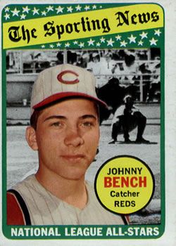 Johnny Bench 1969 Topps #430 Sports Card