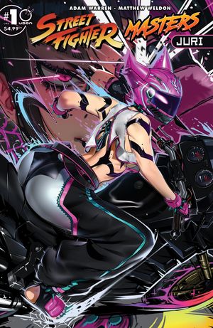 Street Fighter Masters Juri #1 (Cvr B Redgray21st Variant)