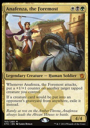 Anafenza, the Foremost (Khans of Tarkir) Trading Card