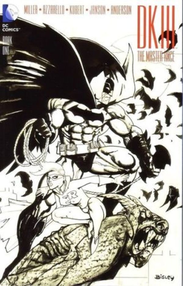 The Dark Knight III: The Master Race #1 (Disposable Heroes Sketch Edition)
