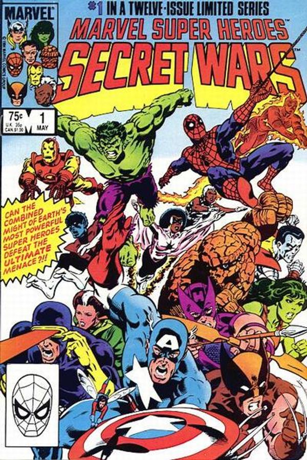 Marvel Super-Heroes Secret Wars #1 (Blue Galactus Variant)