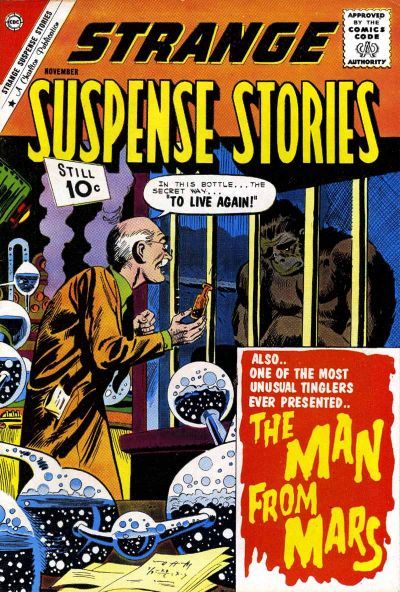 Strange Suspense Stories #56 Comic