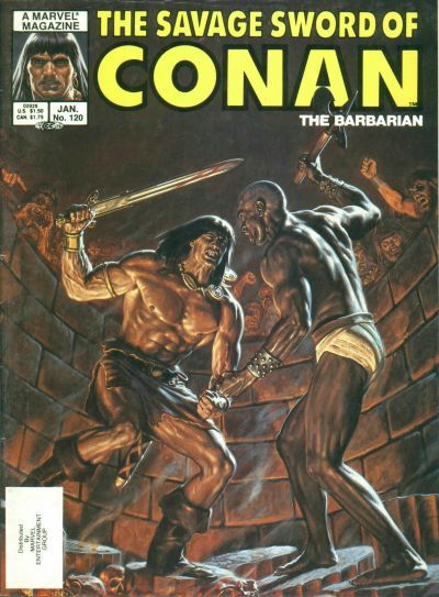 The Savage Sword of Conan #120 Comic