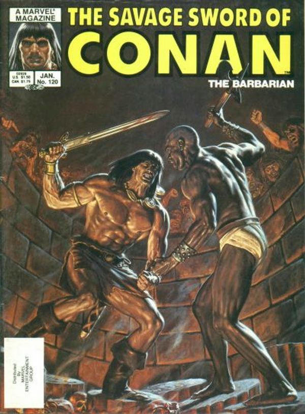 The Savage Sword of Conan #120