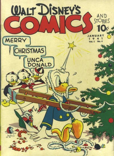 Walt Disney's Comics and Stories #4 Comic