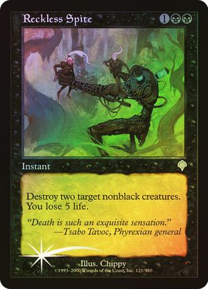 Reckless Spite (Invasion - Foil)