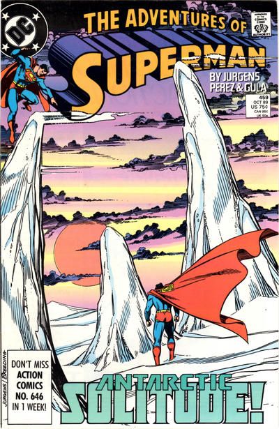 Adventures of Superman #459 Comic