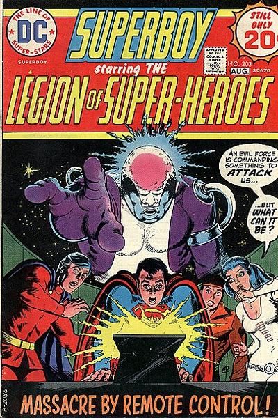 Superboy #203 Comic