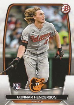  2023 Topps Chrome #2 Gunnar Henderson RC Rookie