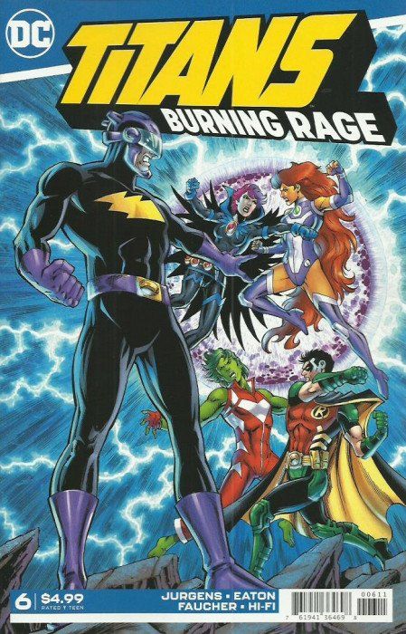 Titans: Burning Rage #6 Comic