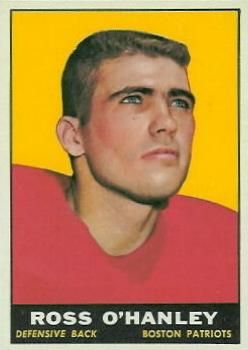 Ross O'Hanley 1961 Topps #178 Sports Card