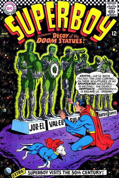 Superboy #136 Comic