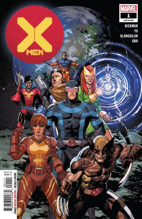 X-MEN #1 One Per Store Brooks Party Sketch Variant Hickman Marvel Comic Book NM