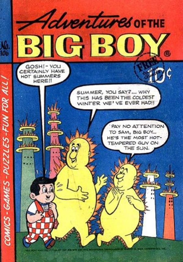 Adventures of Big Boy #106 [West]