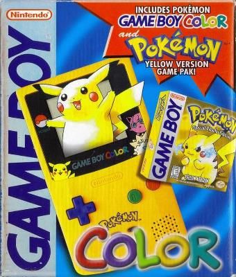 Game Boy Color [Pokemon Edition] [Yellow] Video Game