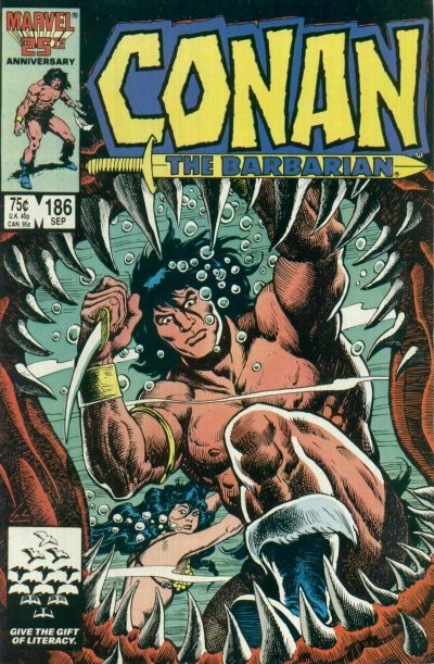 Conan the Barbarian #186 Comic