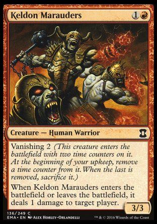 Keldon Marauders (Eternal Masters) Trading Card