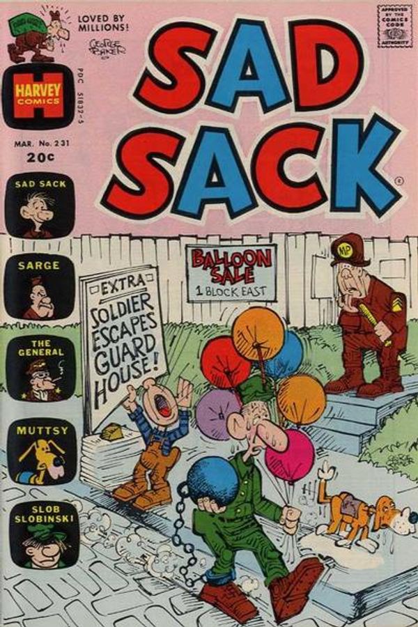 Sad Sack Comics #231