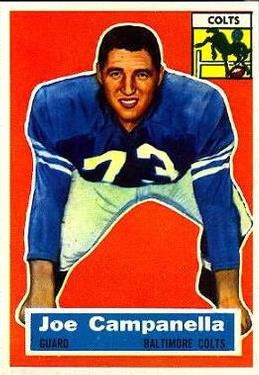 Joe Campanella 1956 Topps #24 Sports Card