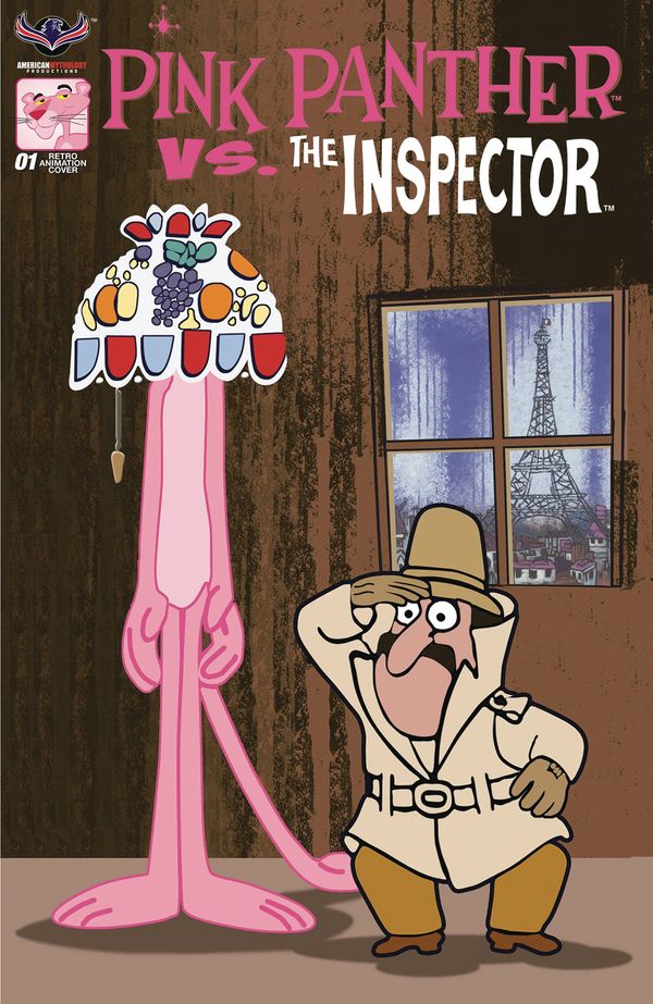 Pink Panther Vs Inspector #1 (Retro Animation Cover Cover)