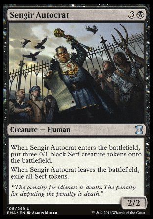 Sengir Autocrat (Eternal Masters) Trading Card