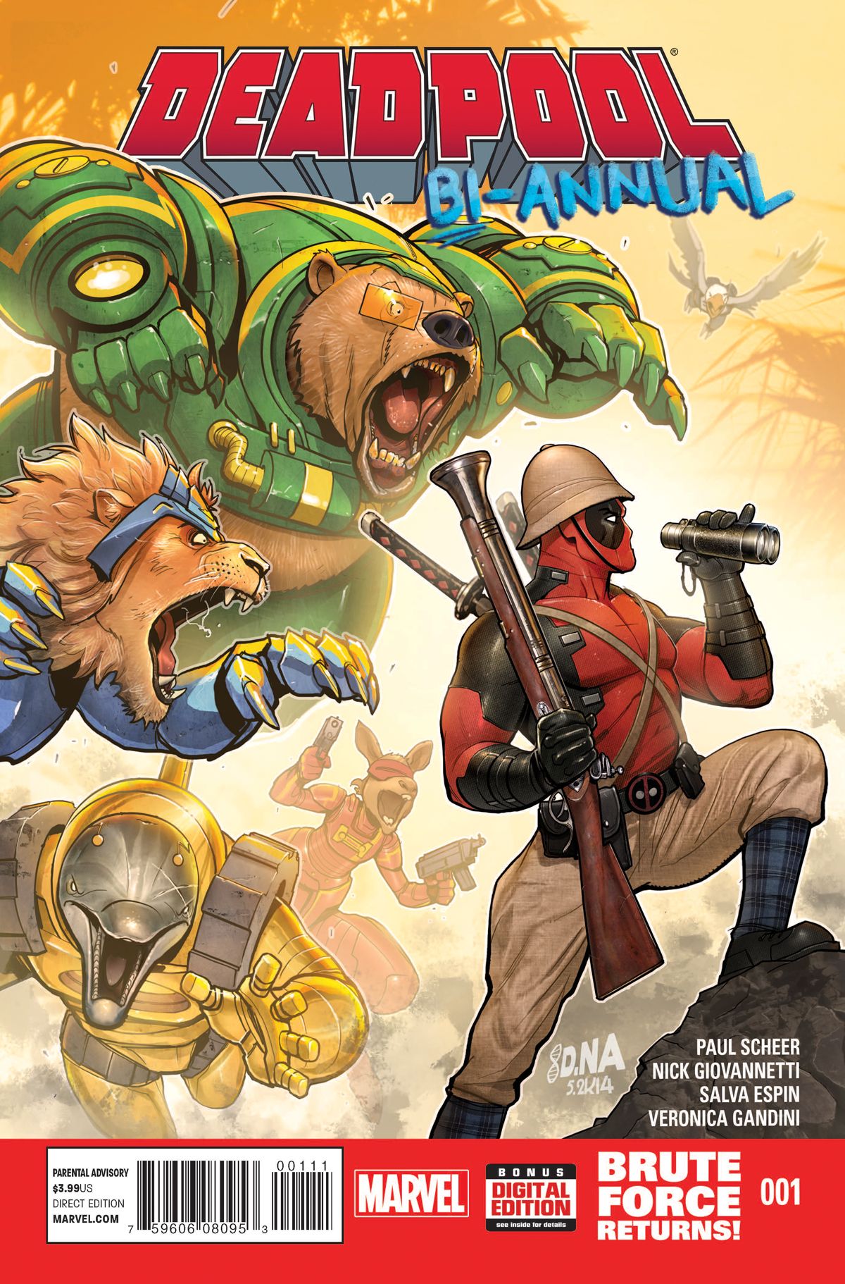 Deadpool Bi-Annual #1 Comic