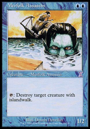 Merfolk Assassin (Time Spiral) Trading Card