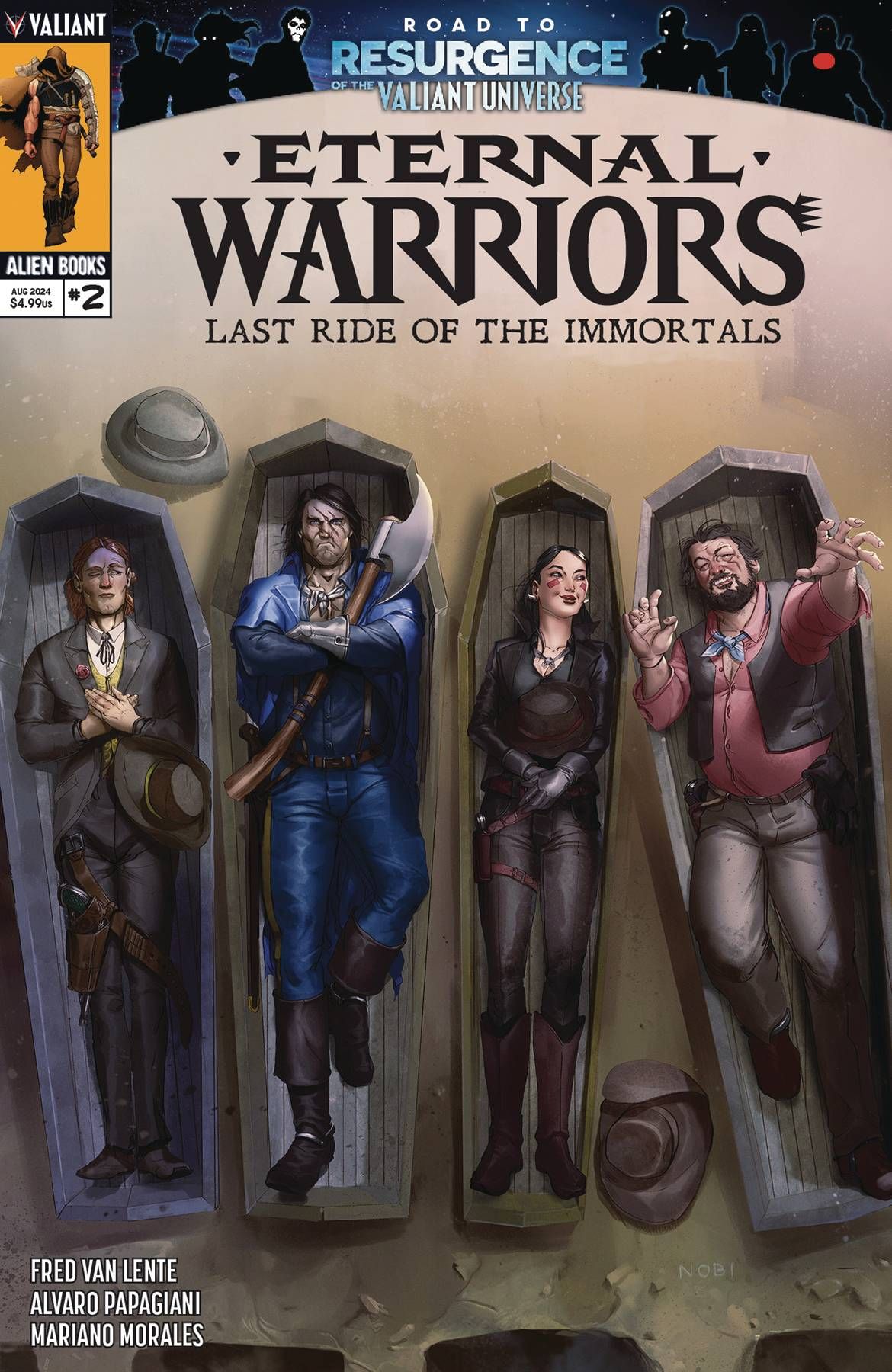 Eternal Warriors: Last Ride Of The Immortals #2 Comic