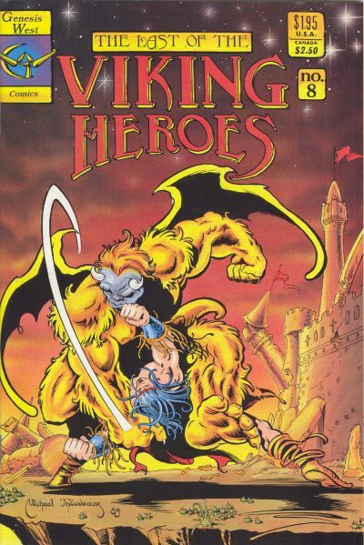Last of the Viking Heroes #8 Comic