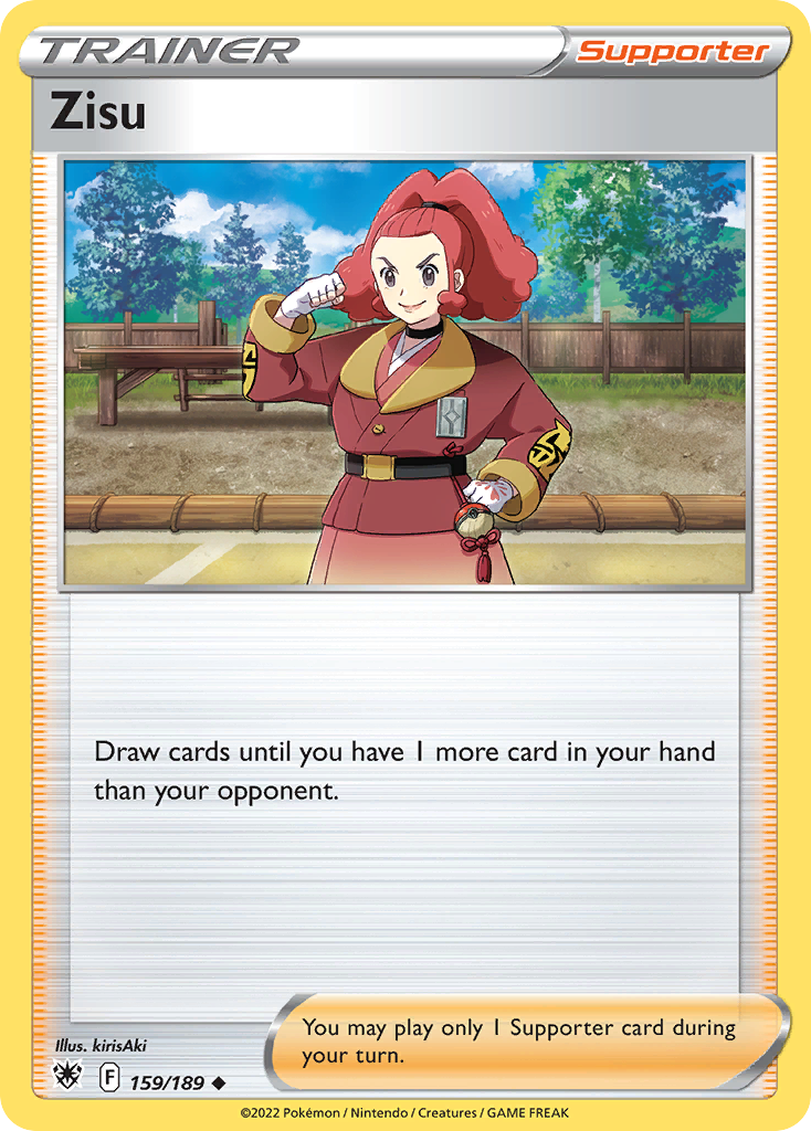 Zisu (Trainer: Supporter) (159/189) - Astral Radiance Pokémon Card