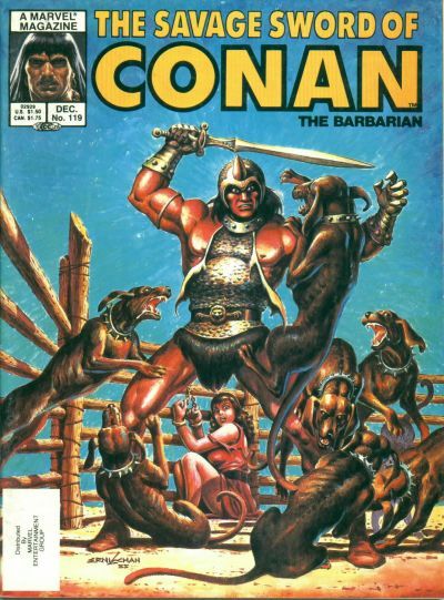 The Savage Sword of Conan #119 Comic