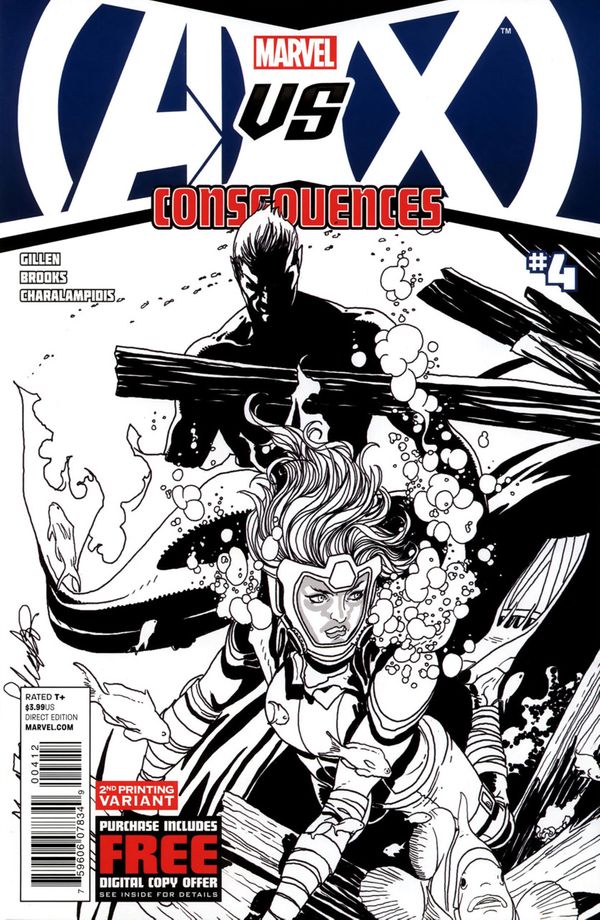 AVX: Consequences #4 (2nd Printing Ink Variant)