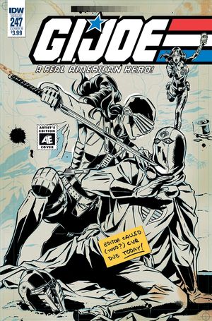 G.I. Joe A Real American Hero #247 (Cover B Artist Cover Gallant)