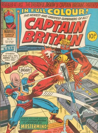 Captain Britain #14 Comic
