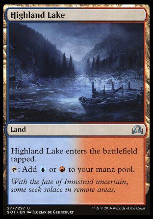 Highland Lake (Shadows over Innistrad) Trading Card