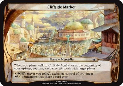 Cliffside Market (Planechase Anthology) Trading Card