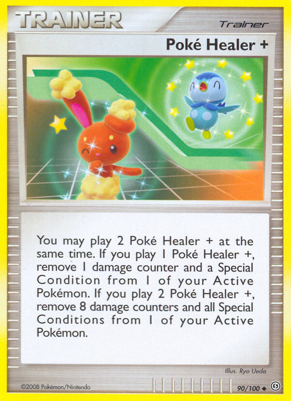 Poké Healer + (Trainer: Item) (90/100) - Stormfront Pokémon Card