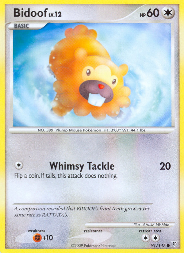 Bidoof (91/147) - Supreme Victors Pokémon Card