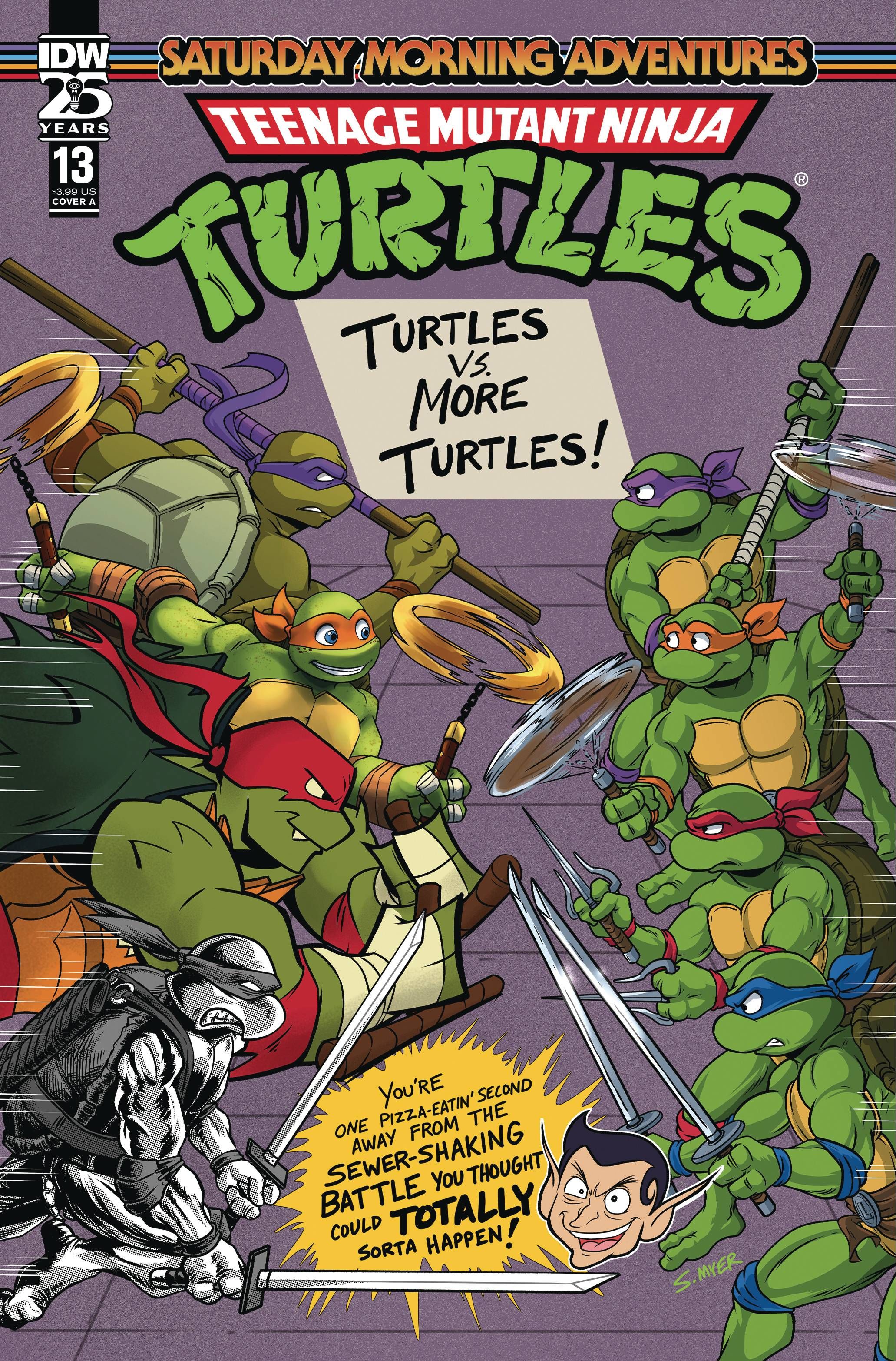 Teenage Mutant Ninja Turtles: Saturday Morning Adventures #13 Comic