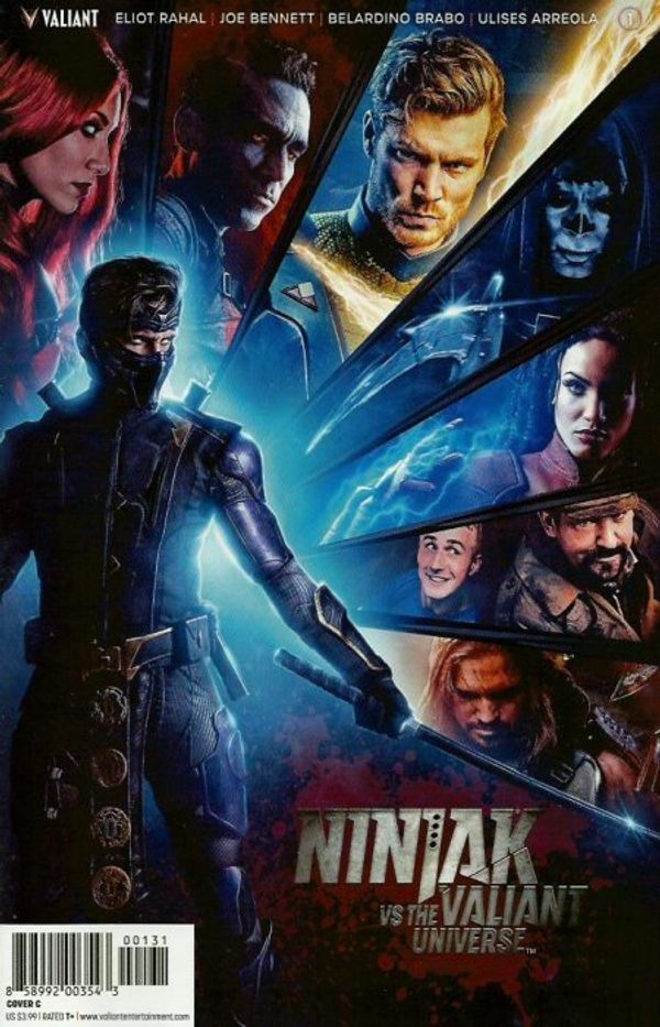 Ninjak vs the Valiant Universe #1 (Cover C Photo)
