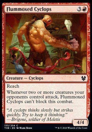 Flummoxed Cyclops (Theros Beyond Death) Trading Card