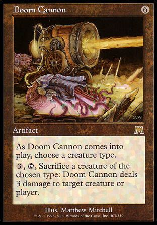 Doom Cannon (Onslaught) Trading Card