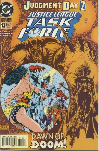 Justice League Task Force #13 Comic