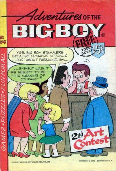 Adventures of Big Boy #174 Comic