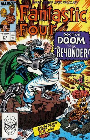 Fantastic Four #323 February 1989 Marvel Comics 