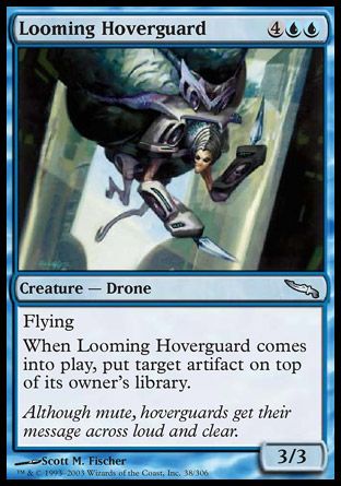 Looming Hoverguard (Mirrodin) Trading Card