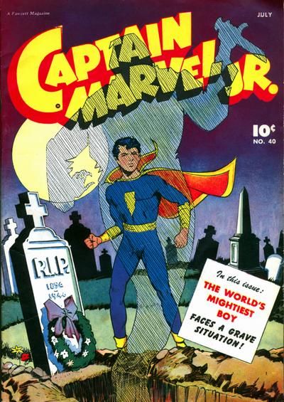 Captain Marvel Jr. #40 Comic