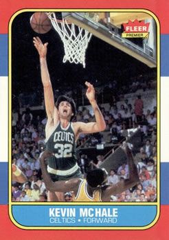 Kevin McHale 1986 Fleer #73 Sports Card